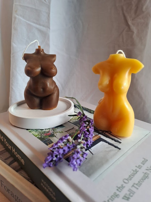 Female Body Form Candle