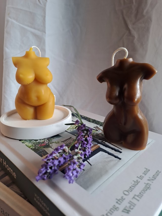 Female Body Form Candle
