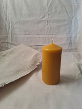 Load image into Gallery viewer, Traditional Beeswax Pillar