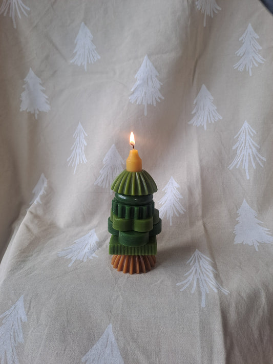 A Stacking Advent Candle