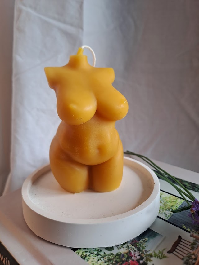 Female Body Form Candle