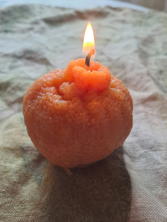 Sumo Orange Candle