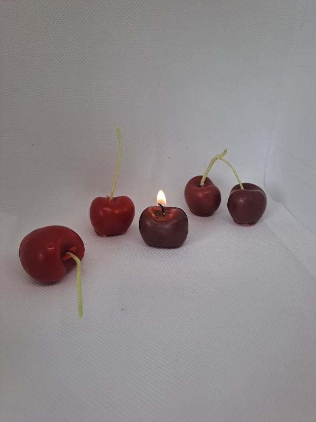 Cherry Candles (Seven Pack)