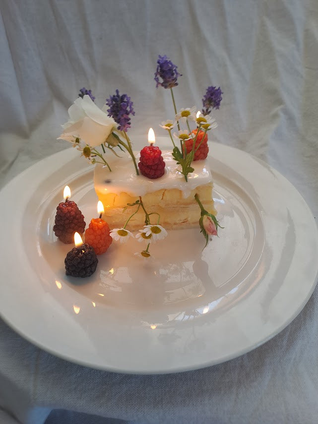 Autumn Beeswax Berry Candle Box