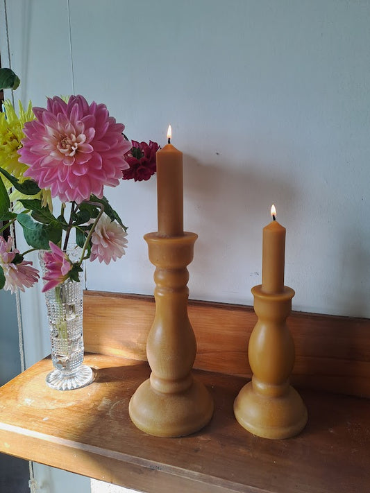 The Heritage Pair  Beeswax Candles