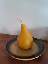 Load image into Gallery viewer, Heirloom Pear beeswax candle hand-poured from 100% New Zealand beeswax
