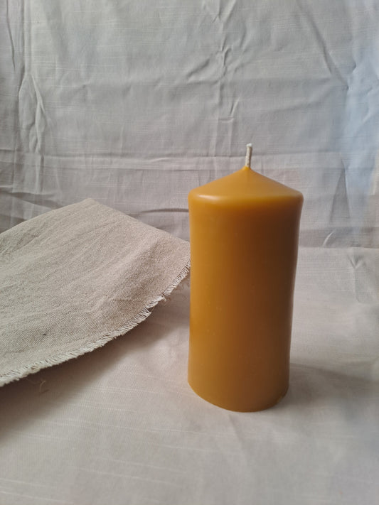 Traditional Beeswax Pillar